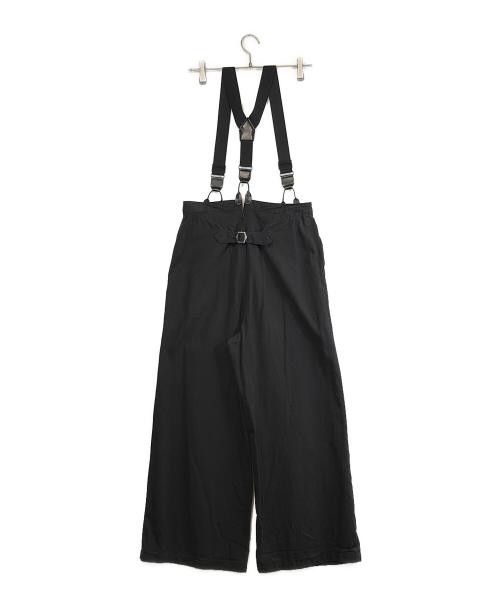 Spick and Span（スピック＆スパン）Spick and Span (スピック＆スパン) サスペンダー付パンツ ブラック サイズ:SIZE Mの古着・服飾アイテム