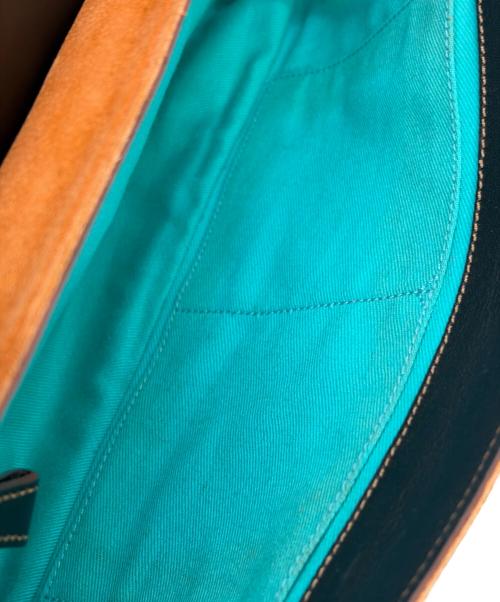 LOEWE（ロエベ）LOEWE (ロエベ) ハンドバッグ オレンジ×ブラウンの古着・服飾アイテム