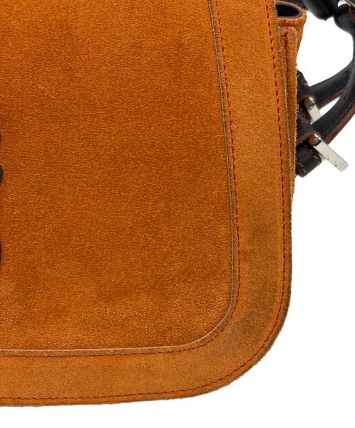 LOEWE（ロエベ）LOEWE (ロエベ) ハンドバッグ オレンジ×ブラウンの古着・服飾アイテム