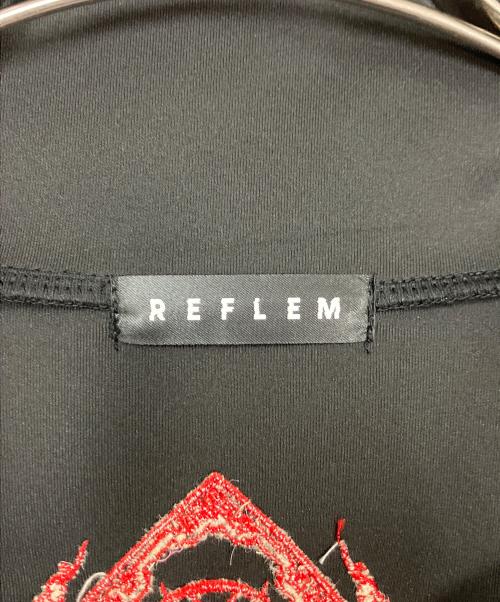 REFLEM（レフレム）REFLEM (レフレム) ジャケット ブラック×レッド サイズ:SIZE Freeの古着・服飾アイテム