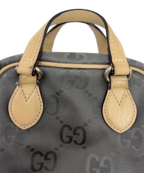 GUCCI（グッチ）GUCCI (グッチ) ショルダーバッグ グレー×ベージュの古着・服飾アイテム
