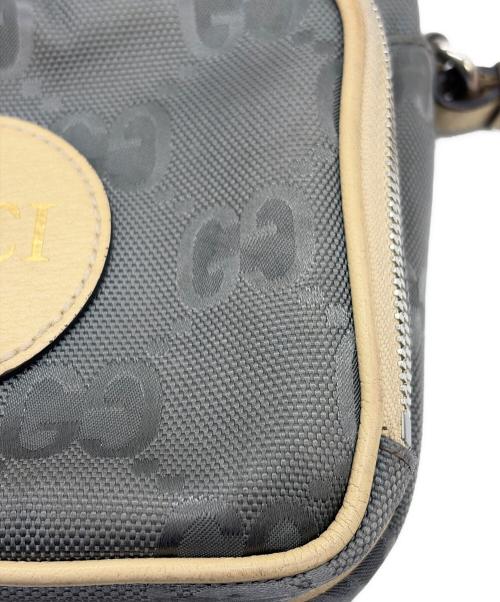 GUCCI（グッチ）GUCCI (グッチ) ショルダーバッグ グレー×ベージュの古着・服飾アイテム