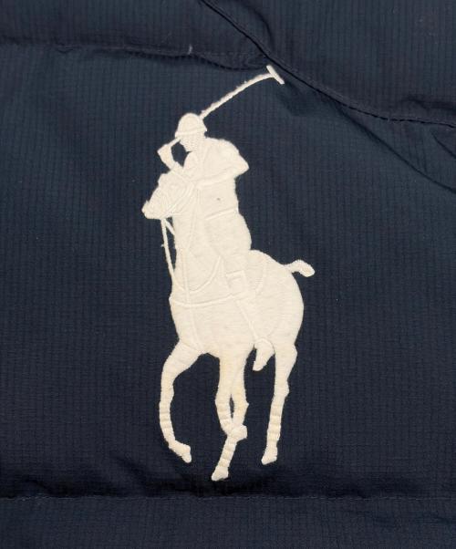 POLO RALPH LAUREN（ポロ・ラルフローレン）POLO RALPH LAUREN (ポロ・ラルフローレン) ダウンベスト ネイビー サイズ:SIZE Lの古着・服飾アイテム