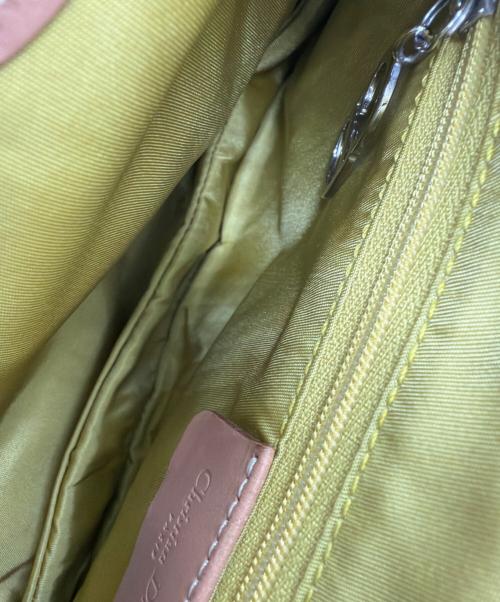 Christian Dior（クリスチャン ディオール）Christian Dior (クリスチャン ディオール) ダブルサドルバック ブルー×ブラウンの古着・服飾アイテム