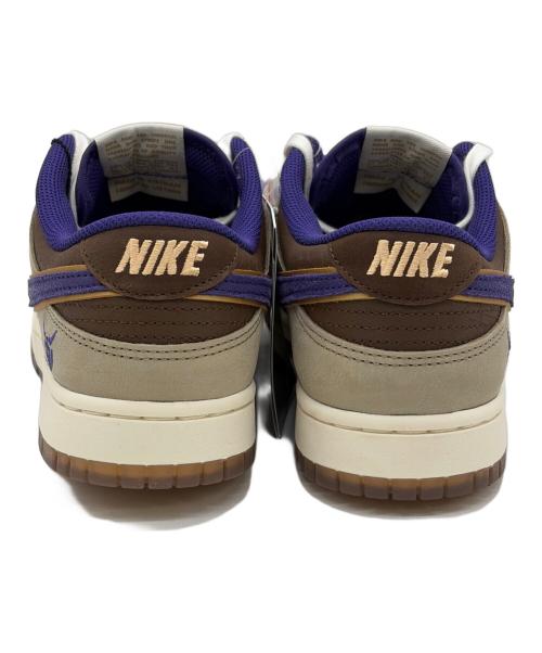 NIKE（ナイキ）NIKE (ナイキ) ローカットスニーカー パープル×ベージュ サイズ:SIZE 27.5cmの古着・服飾アイテム