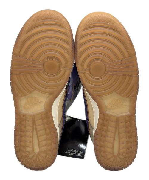 NIKE（ナイキ）NIKE (ナイキ) ローカットスニーカー パープル×ベージュ サイズ:SIZE 27.5cmの古着・服飾アイテム