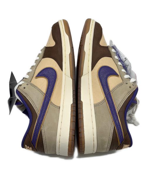 NIKE（ナイキ）NIKE (ナイキ) ローカットスニーカー パープル×ベージュ サイズ:SIZE 27.5cmの古着・服飾アイテム