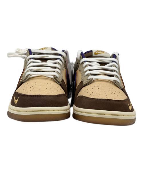 NIKE（ナイキ）NIKE (ナイキ) ローカットスニーカー パープル×ベージュ サイズ:SIZE 27.5cmの古着・服飾アイテム