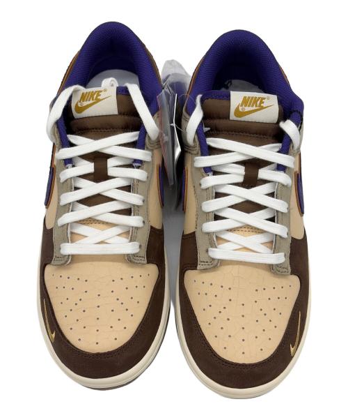 NIKE（ナイキ）NIKE (ナイキ) ローカットスニーカー パープル×ベージュ サイズ:SIZE 27.5cmの古着・服飾アイテム