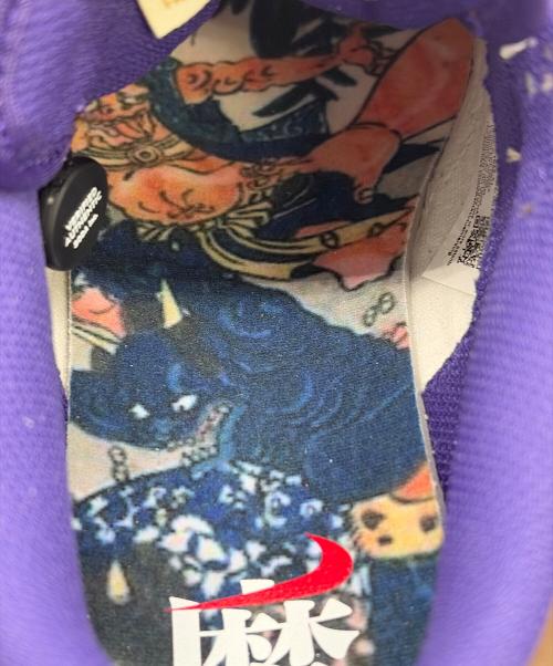 NIKE（ナイキ）NIKE (ナイキ) ローカットスニーカー パープル×ベージュ サイズ:SIZE 27.5cmの古着・服飾アイテム