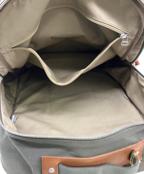 PORTER（ポーター）PORTER (ポーター) デイパック オリーブ×ブラウンの古着・服飾アイテム