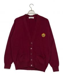 Burberry's（バーバリー）の古着「薄手カーディガン」｜ダークレッド