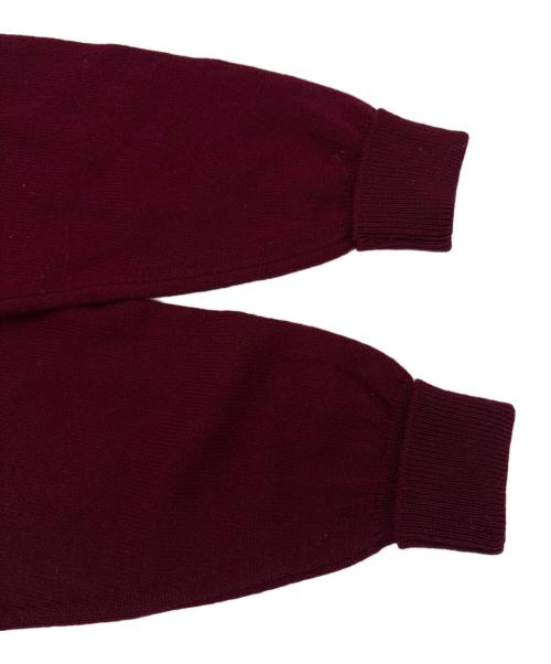 Burberry's（バーバリー）Burberry's (バーバリー) 薄手カーディガン ダークレッド サイズ:SIZE 42（M)の古着・服飾アイテム