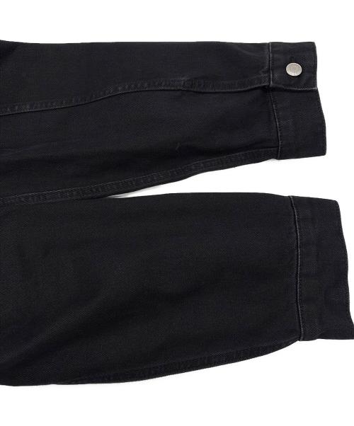 stussy（ステューシー）stussy (ステューシー) デニムトラッカージャケット ブラック サイズ:SIZE Mの古着・服飾アイテム
