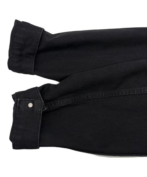 stussy（ステューシー）stussy (ステューシー) デニムトラッカージャケット ブラック サイズ:SIZE Mの古着・服飾アイテム