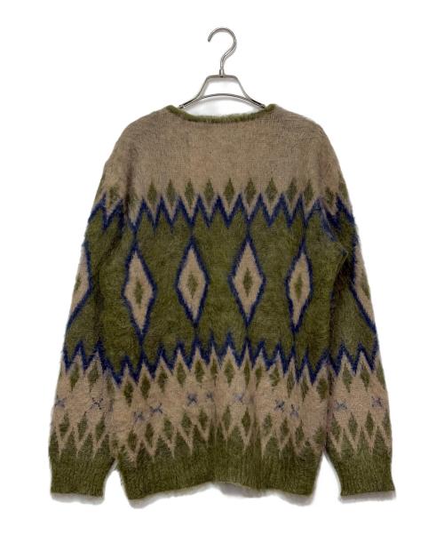 Needles（ニードルズ）Needles (ニードルズ) 厚手カーディガン グリーン サイズ:SIZE Sの古着・服飾アイテム