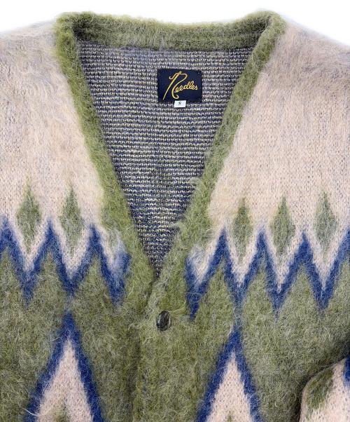 Needles（ニードルズ）Needles (ニードルズ) 厚手カーディガン グリーン サイズ:SIZE Sの古着・服飾アイテム