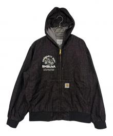 Carhartt WIP（カーハート ワークインプログレス）の古着「デニムアクティブジャケット」｜ブラック