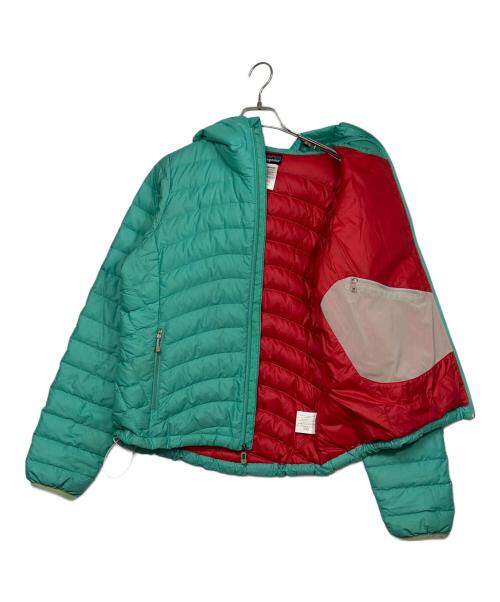 Patagonia（パタゴニア）Patagonia (パタゴニア) ダウンセーターフーディ グリーン サイズ:SIZE Mの古着・服飾アイテム