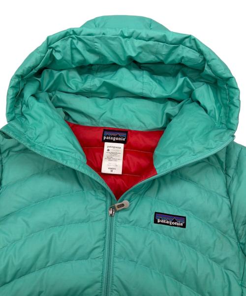 Patagonia（パタゴニア）Patagonia (パタゴニア) ダウンセーターフーディ グリーン サイズ:SIZE Mの古着・服飾アイテム