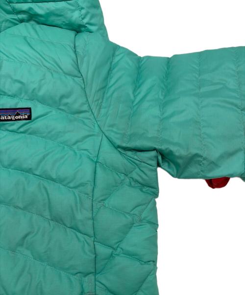 Patagonia（パタゴニア）Patagonia (パタゴニア) ダウンセーターフーディ グリーン サイズ:SIZE Mの古着・服飾アイテム