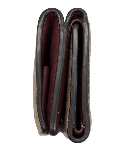 COACH（コーチ）COACH (コーチ) 3つ折り財布 ベージュの古着・服飾アイテム