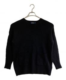 POLO RALPH LAUREN（ポロ・ラルフローレン）の古着「厚手ニット」｜ブラック