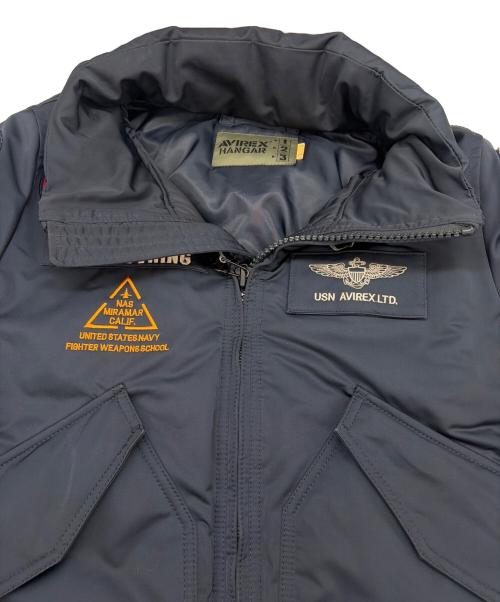 AVIREX（アヴィレックス）AVIREX (アヴィレックス) ボンバージャケット ネイビー サイズ:SIZE Mの古着・服飾アイテム