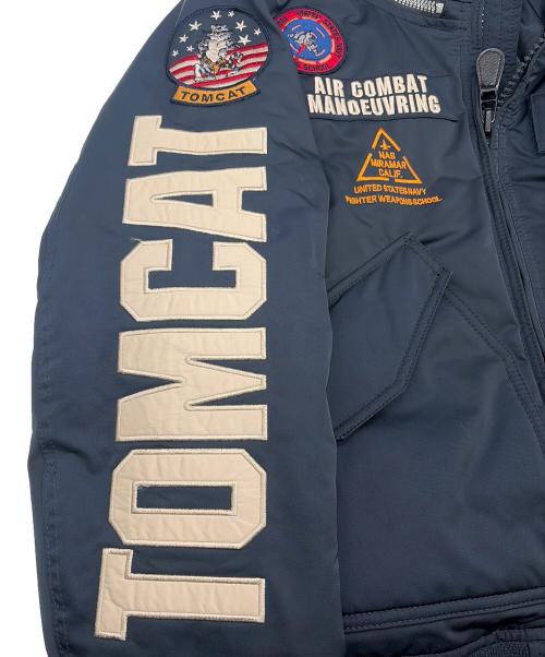 AVIREX（アヴィレックス）AVIREX (アヴィレックス) ボンバージャケット ネイビー サイズ:SIZE Mの古着・服飾アイテム