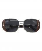 PRADAプラダ）の古着「サングラス」｜ネイビー×ブラウン