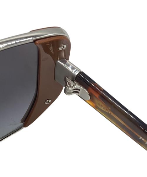 PRADA（プラダ）PRADA (プラダ) サングラス ネイビー×ブラウンの古着・服飾アイテム