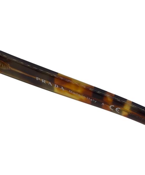 PRADA（プラダ）PRADA (プラダ) サングラス ネイビー×ブラウンの古着・服飾アイテム