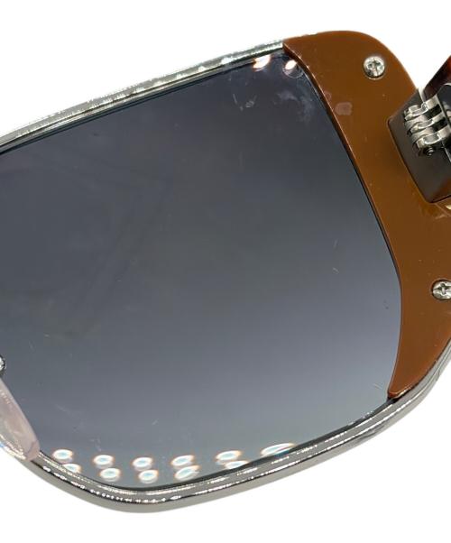 PRADA（プラダ）PRADA (プラダ) サングラス ネイビー×ブラウンの古着・服飾アイテム