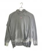 DIESELディーゼル）の古着「プルオーバーパーカー」｜グレー