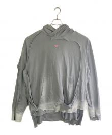 DIESEL（ディーゼル）の古着「プルオーバーパーカー」｜グレー