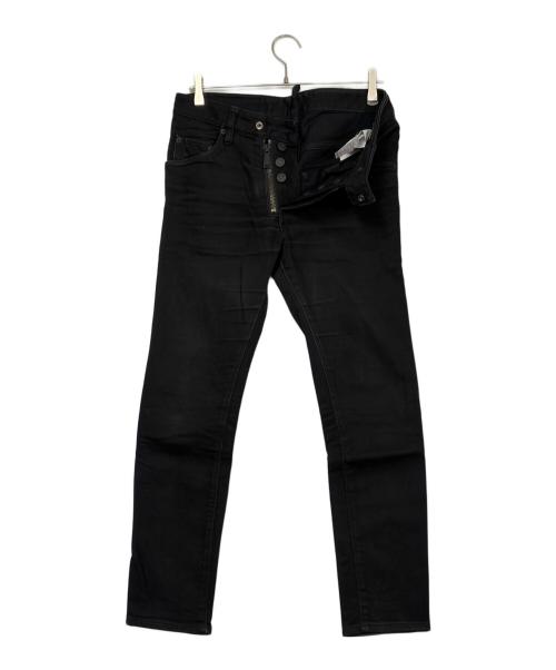 DSQUARED2（ディースクエアード）DSQUARED2 (ディースクエアード) デニムパンツ ブラック サイズ:SIZE L (44)の古着・服飾アイテム