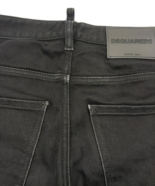 DSQUARED2（ディースクエアード）DSQUARED2 (ディースクエアード) デニムパンツ ブラック サイズ:SIZE L (44)の古着・服飾アイテム