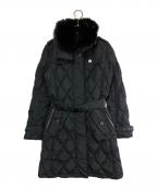 BURBERRY LONDONバーバリーロンドン）の古着「キルティングダウンダウンコート」｜ブラック