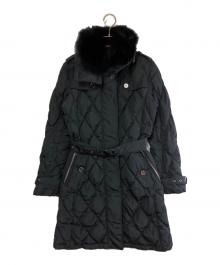 BURBERRY LONDON（バーバリーロンドン）の古着「キルティングダウンダウンコート」｜ブラック