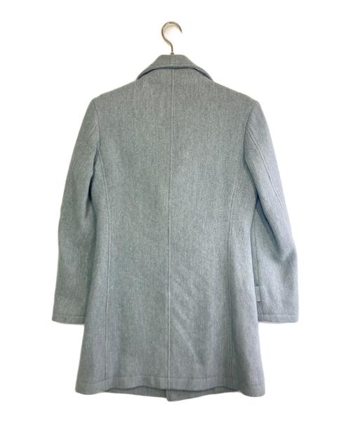 Junhashimoto（ジュンハシモト）Junhashimoto (ジュンハシモト) ウールコート スカイブルー サイズ:SIZE 2の古着・服飾アイテム