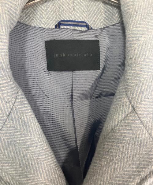 Junhashimoto（ジュンハシモト）Junhashimoto (ジュンハシモト) ウールコート スカイブルー サイズ:SIZE 2の古着・服飾アイテム