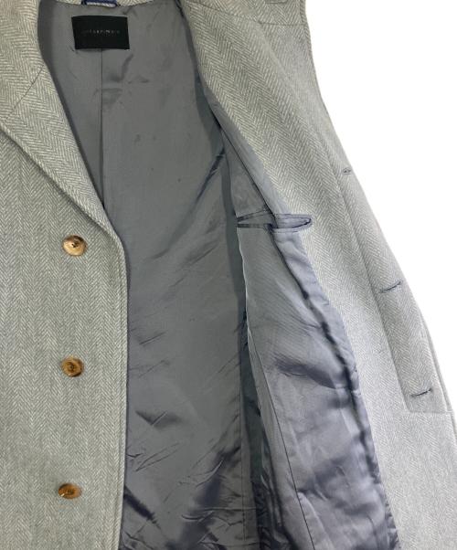 Junhashimoto（ジュンハシモト）Junhashimoto (ジュンハシモト) ウールコート スカイブルー サイズ:SIZE 2の古着・服飾アイテム