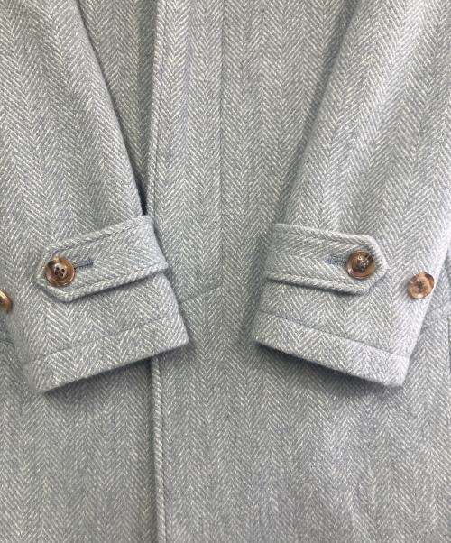 Junhashimoto（ジュンハシモト）Junhashimoto (ジュンハシモト) ウールコート スカイブルー サイズ:SIZE 2の古着・服飾アイテム