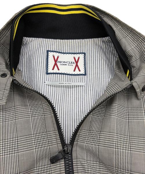 MONCLER GAMME BLEU（モンクレール ガム ブルー）MONCLER GAMME BLEU (モンクレール ガム ブルー) ジップジャケット グレー サイズ:SIZE 0（S）の古着・服飾アイテム