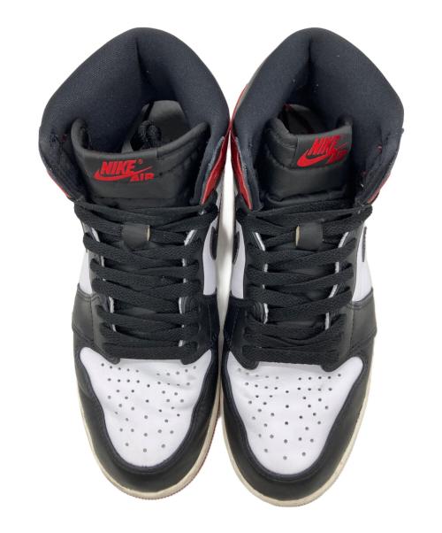 NIKE（ナイキ）NIKE (ナイキ) Air Jordan 1 Retro High OG レッド×ブラック×ホワイト サイズ:26.5cmの古着・服飾アイテム