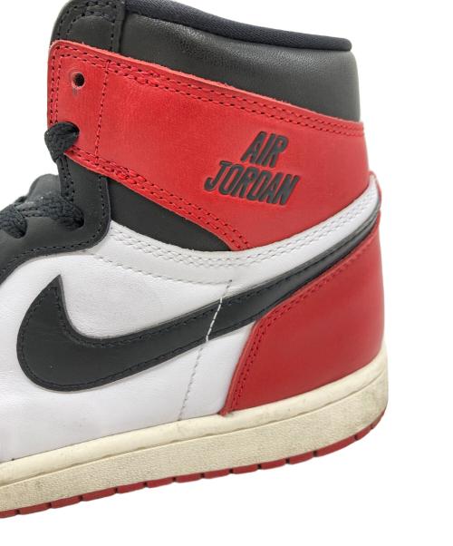 NIKE（ナイキ）NIKE (ナイキ) Air Jordan 1 Retro High OG レッド×ブラック×ホワイト サイズ:26.5cmの古着・服飾アイテム