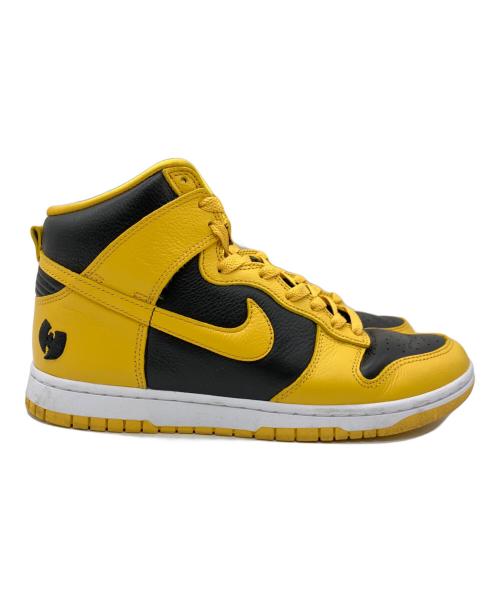 NIKE（ナイキ）NIKE (ナイキ) wu-tang clan (ウータンクラン) Dunk High Retro PRM イエロー×ブラック サイズ:26.5cmの古着・服飾アイテム