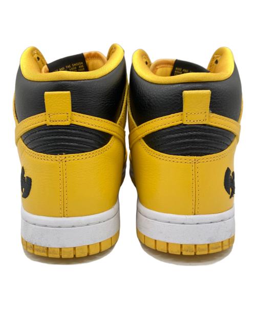 NIKE（ナイキ）NIKE (ナイキ) wu-tang clan (ウータンクラン) Dunk High Retro PRM イエロー×ブラック サイズ:26.5cmの古着・服飾アイテム