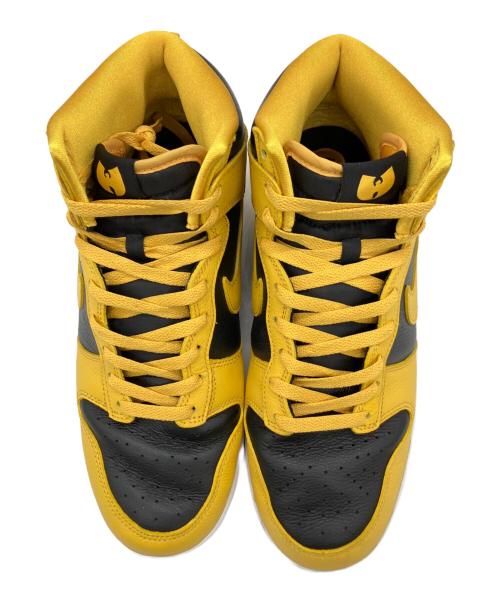 NIKE（ナイキ）NIKE (ナイキ) wu-tang clan (ウータンクラン) Dunk High Retro PRM イエロー×ブラック サイズ:26.5cmの古着・服飾アイテム