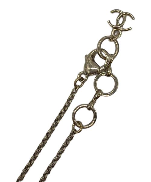 CHANEL（シャネル）CHANEL (シャネル) パヒュームボトルモチーフネックレス ブラック×ゴールドの古着・服飾アイテム